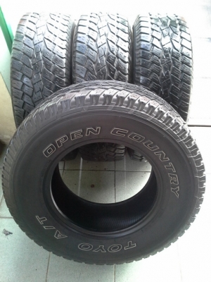 Toyo AT 265/70/16 ปี13 สภาพสวยๆ 1ขุด  Made in Japan.
