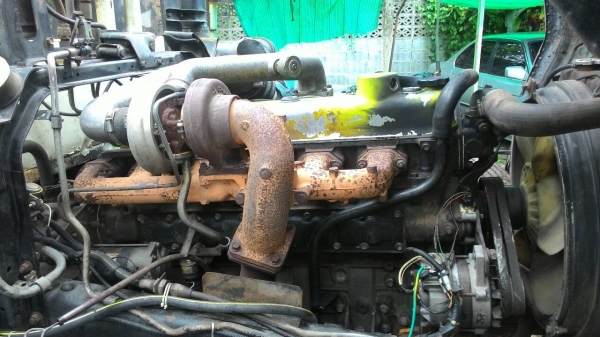 Mitsubishi FN527M-TG0744 หัวลากพร้อมหางเซมิดั๊ม 8 เมตร อู่ สามมิตร ปี 38