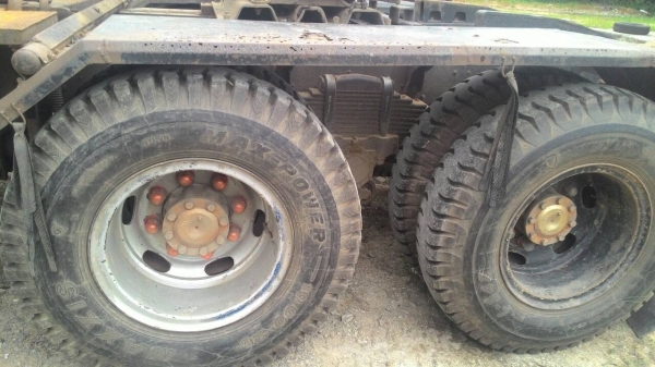 Mitsubishi FN527M-TG0744 หัวลากพร้อมหางเซมิดั๊ม 8 เมตร อู่ สามมิตร ปี 38