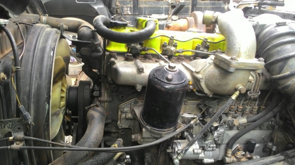 Mitsubishi FN527M-TG0744 หัวลากพร้อมหางเซมิดั๊ม 8 เมตร อู่ สามมิตร ปี 38