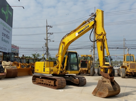 ขาย รถแบคโฮ ยีห้อ KOMASU PC130-6K รถเก่านอกแท้ ไม่เคยผ่านการใช้งานในไทยมาก่อน ขาย รถแบคโฮ ยีห้อ KOMASU PC130-6K รถเก่านอกแท้ ไม่เคยผ่านการใช้งานในไทยมาก่อน