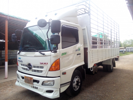 6 ล้อกลาง  *Euro.3*  HINO *ซีรีย์500*  FC9J 175 แรงม้า *ยาว 5.50 ม.*  รถสวยเดิม+สวยจริง * รถห้างแท้ * มีเล่มพร้อมโอน * ปี55 *