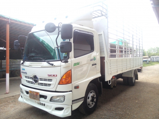 6 ล้อกลาง  *Euro.3*  HINO *ซีรีย์500*  FC9J 175 แรงม้า *ยาว 5.50 ม.*  รถสวยเดิม+สวยจริง * รถห้างแท้ * มีเล่มพร้อมโอน * ปี55 *