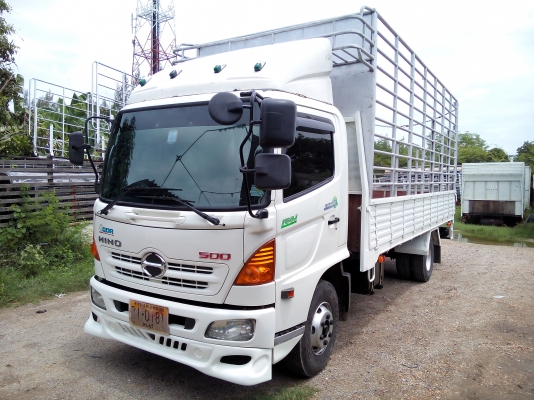 6 ล้อกลาง  *Euro.3*  HINO *ซีรีย์500*  FC9J 175 แรงม้า *ยาว 5.50 ม.*  รถสวยเดิม+สวยจริง * รถห้างแท้ * มีเล่มพร้อมโอน * ปี55 *