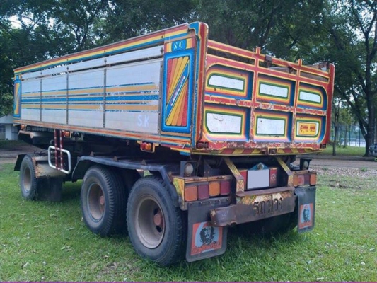 พ่วงแม่ลูกดั๊มพ์ ยี่ห้อ ISUZU DECA 270 แรงม้า