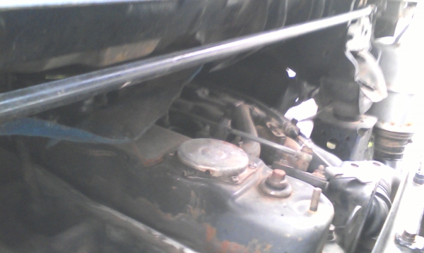 รถบรรทุก 6 ล้อดั๊มอีซูซุ  125 แรง  ปี 2540  สีฟ้า