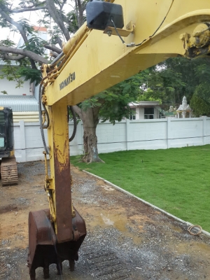 Komatsu PC60-7 รถอยู่ที่บางปะอิน อยุธยา