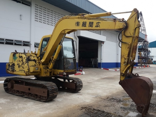 Komatsu PC60-7 รถอยู่ที่บางปะอิน อยุธยา