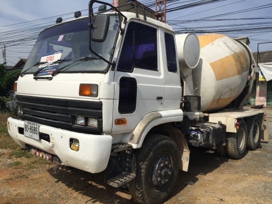 10ล้อโม่ปูน230แรงNissan UD. CEM430m โม่6คิว. รถสภาพเดี
