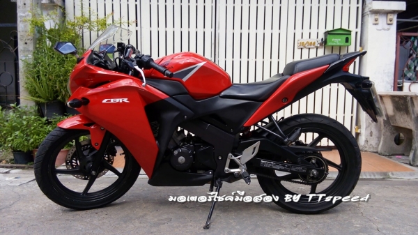 CBR 150i จดปี 55 รถบ้านมือเดียวเล่มพร้อมโอน เครื่องแจ่มแมว
