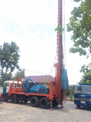 ขายรถตอกเสาเข็ม12 ล้อ เครื่อง325แรงP11Cสวยมากๆ ขาย สด ผ่อน