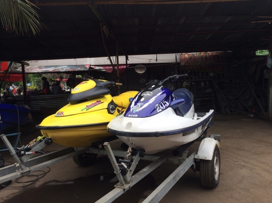 ํYamaha GP1200 + SEADOO XP800 + เทรลเลอร์คู่ ถูกสุดๆ