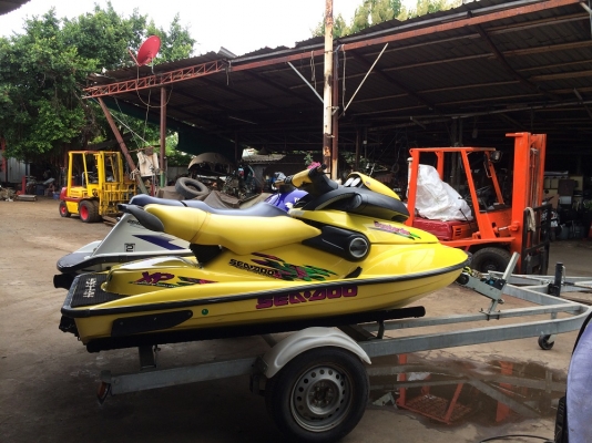ํYamaha GP1200 + SEADOO XP800 + เทรลเลอร์คู่ ถูกสุดๆ
