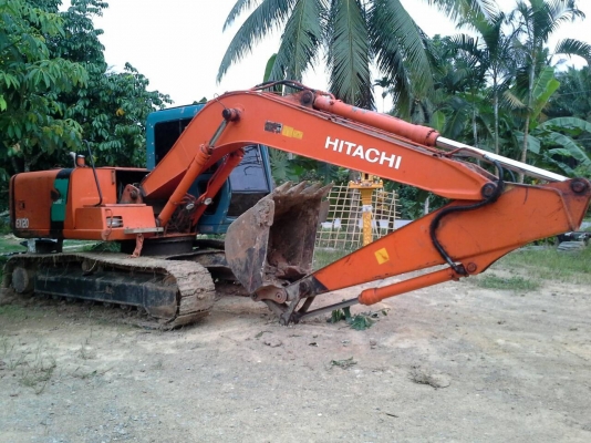 ขายรถแบคโฮ HITACHI EX120-2 เอกสารอินวอย ระบบไฟเต็ม ราคา 700000