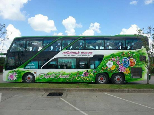 ขายด่วนรถบัส วีไอพี 2ชั้น พร้อมใช้งาน