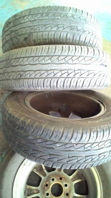 แม๊กขอบ 14 ขนาด 4 รู 100 เเละ 114 พร้อมยาง ปี2014 MAXXIS ชุด 4 รู tel.081-427-3941