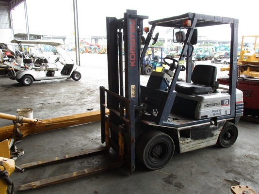 ขายด่วนรถยกKOMATSU FG15-15 ยก1.5ตันเสาสูง3เมตรรถนอกนำเข้ายังไม่เคยใช้งานในเมืองไทยเลย=รุ่นใหม่ขายถูกๆๆ