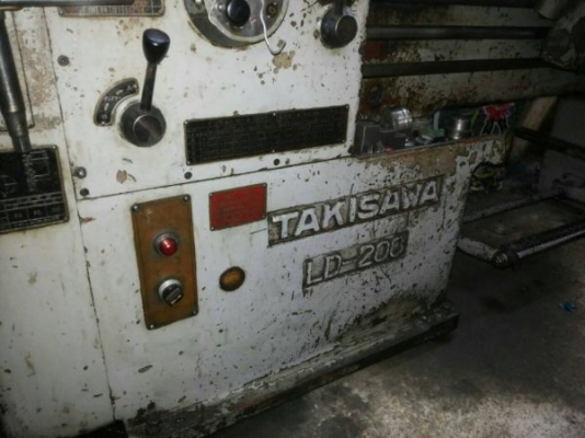 ขายเครื่องกลึง TAKISAWA 6 ฟุต พวงมาลัยขวา มีเบรค รางสวย แข็งแรง พร้อมใช้งาน ขายด่วนไม่แพง 110,000 บาท ครับ ขายเครื่องกลึง TAKISAWA 6 ฟุต พวงมาลัยขวา มีเบรค รางสวย แข็งแรง พร้อมใช้งาน ขายด่วนไม่แพง 110,000 บาท ครับ