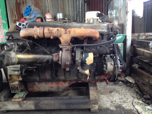 ขายเครื่อง 6d17 210 แรง