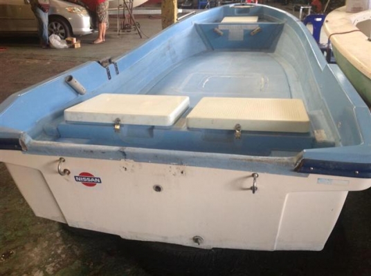 ขายเรือตกปลา nissan 15 ฟุต 89000 บาท