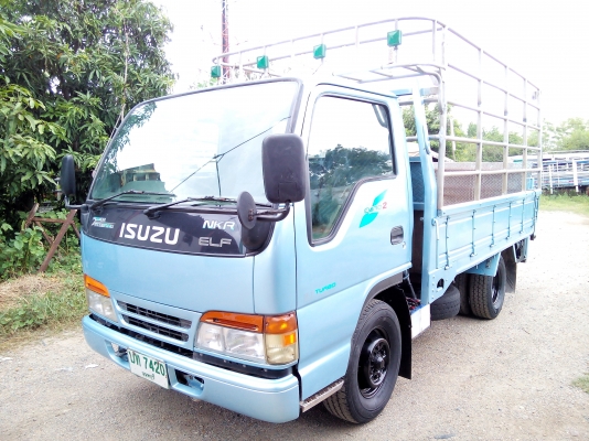 6 ล้อสั้น  *ท้ายลิฟท์* Euro.2* ISUZU  NKR  120 แรงม้า  *ยาว 3.20 ม.*  รถสวยเดิม+สวยจริง+สภาพพร้อมใช้งาน  * มีเล่มพร้อมโอน *