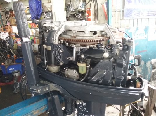 เครื่องเรือ yamaha 30cv เก่าญี่ปุ่น