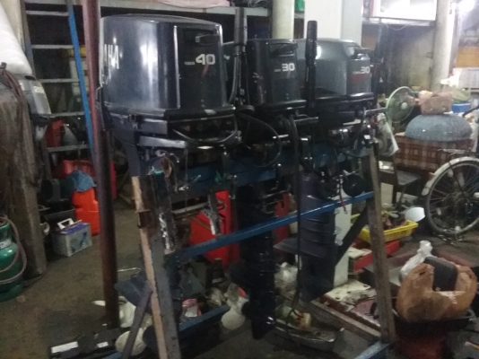 เครื่องเรือ yamaha 30cv เก่าญี่ปุ่น