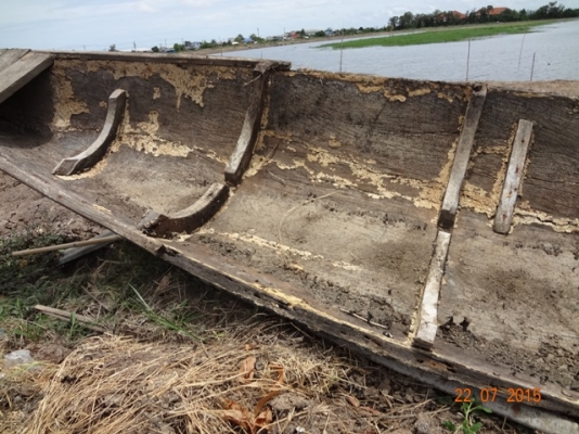 ขายเรือขุดไม้ตะเคียน (มือสอง)