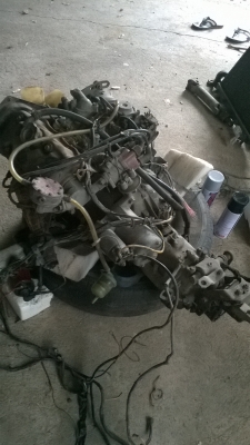 ขายเครื่องยนต์ DAIHATSU ๓ สูบ รถกระป้อ