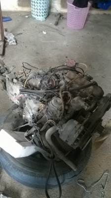 ขายเครื่องยนต์ DAIHATSU ๓ สูบ รถกระป้อ