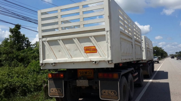 ขายด่วนMECA260ปี48สองเพลาดั้มลูกสามเพลาดั้มเครื่องคัชซีสวย เอกพร้อมโอน ราคาเบาๆโทร0856842587