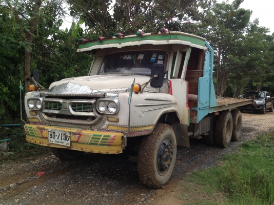 ขายรถเทเลอร์ บรรทุกแม็คโคร 2 เพลา  เครื่องลงเล่มแล้ว  ราคานี้ ( ขึ้นหางใหม่ให้ )