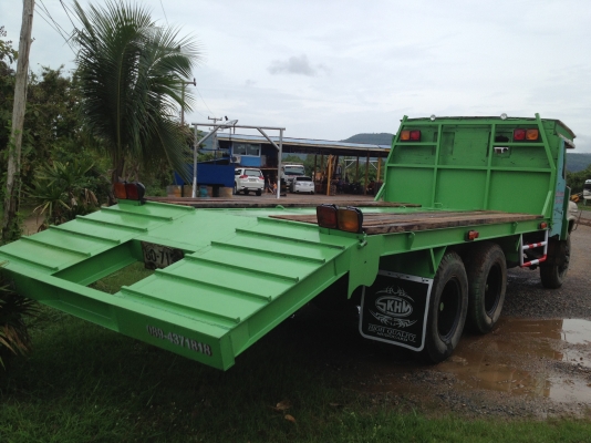 ขายรถเทเลอร์ บรรทุกแม็คโคร 2 เพลา  เครื่องลงเล่มแล้ว  ราคานี้ ( ขึ้นหางใหม่ให้ )