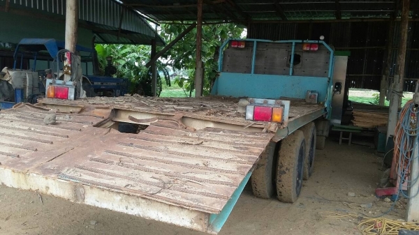 ขายรถเทเลอร์ บรรทุกแม็คโคร 2 เพลา  เครื่องลงเล่มแล้ว  ราคานี้ ( ขึ้นหางใหม่ให้ )