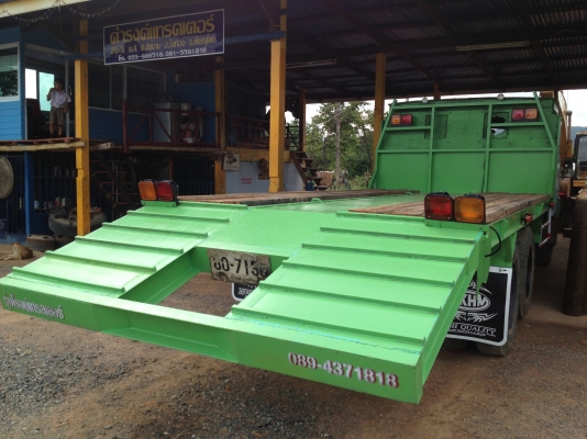 ขายรถเทเลอร์ บรรทุกแม็คโคร 2 เพลา  เครื่องลงเล่มแล้ว  ราคานี้ ( ขึ้นหางใหม่ให้ )