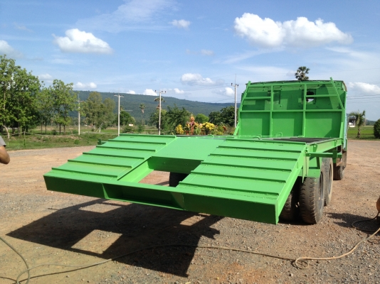 ขายรถเทเลอร์ บรรทุกแม็คโคร 2 เพลา  เครื่องลงเล่มแล้ว  ราคานี้ ( ขึ้นหางใหม่ให้ )