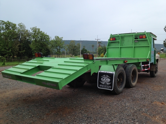 ขายรถเทเลอร์ บรรทุกแม็คโคร 2 เพลา  เครื่องลงเล่มแล้ว  ราคานี้ ( ขึ้นหางใหม่ให้ )