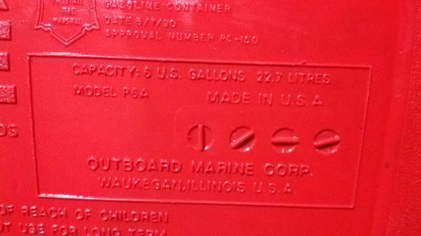 ถังน้ำมัน 20 ลิตร USA พร้อมส่ง