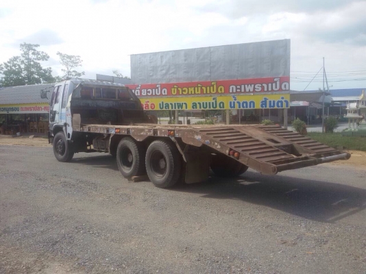 ขายรถบรรทุกสิบล้อเทเลอร์ Hino 1J เครื่องเดิม 210 แรง 2 เพลา ปี 40 ทะเบียนพร้อม ขายรถบรรทุกสิบล้อเทเลอร์ Hino 1J เครื่องเดิม 210 แรง 2 เพลา ปี 40 ทะเบียนพร้อม