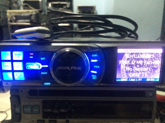 Alpine iDA-X001 24Bit 4V จอสี USB Ipod TV คุมกล่องCD ปรีเอ้า3ชุด มือ2 ญี่ปุ่น Alpine iDA-X001 24Bit 4V จอสี USB Ipod TV คุมกล่องCD ปรีเอ้า3ชุด มือ2 ญี่ปุ่น