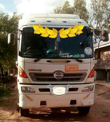 สิบล้อ2เพา หัวลาก HINO FM2 PKLA 380 ปี53 หาง3คาน พื้นเรียบ12ม. สภาพดีสวยหัวและหางพร้อมวิ่งงาน เล่มทะเบียนพร้อมโอน