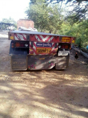 สิบล้อ2เพา หัวลาก HINO FM2 PKLA 380 ปี53 หาง3คาน พื้นเรียบ12ม. สภาพดีสวยหัวและหางพร้อมวิ่งงาน เล่มทะเบียนพร้อมโอน