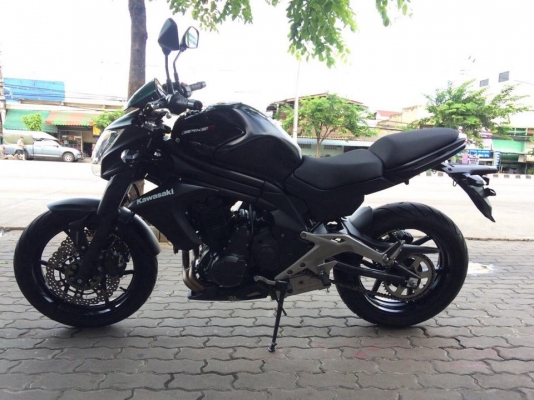ขออนุญาติขาย KAWASAKI ER6N 650 CC. ปี 2013 ABS วิ่ง 3,xxx KM