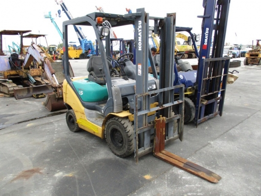 ขายด่วนรถยกKOMATSU FG15-18 ยก1.5ตันเสาสูง3เมตรปี2004ชั่วโม่งน้อย443รถนอกนำเข้ายังไม่เคยใช้งานในเมืองไทยเลย=รุ่นใหม่ขายถูกๆๆ