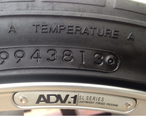 ล้อ ADV1 ขอบ19 พร้อมยาง Falken 235 35 19 ปี13