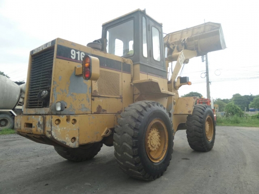 ขายรถตักล้อยาง CAT 916 เอกสารอินวอย ราคา 750000