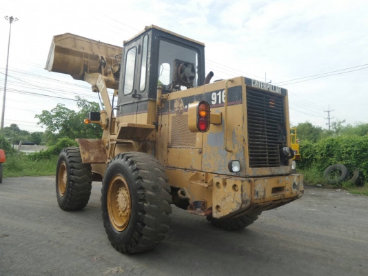 ขายรถตักล้อยาง CAT 916 เอกสารอินวอย ราคา 750000