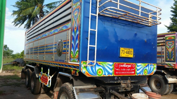 สิบล้อ HINO 344 ปี55 แม่ลูก3คาน สภาพดีสีสวยจัดเดิมทั้งคัน เล่มทะเบียนพร้อมโอน