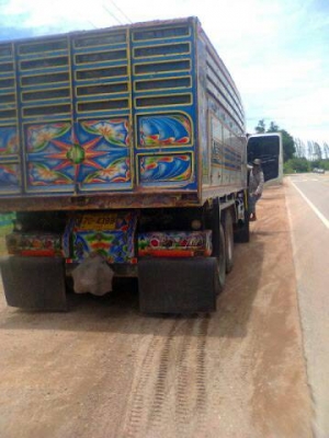 สิบล้อ HINO 344 ปี55 แม่ลูก3คาน สภาพดีสีสวยจัดเดิมทั้งคัน เล่มทะเบียนพร้อมโอน