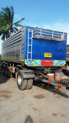 สิบล้อ HINO 344 ปี55 แม่ลูก3คาน สภาพดีสีสวยจัดเดิมทั้งคัน เล่มทะเบียนพร้อมโอน